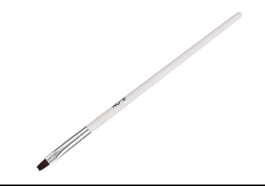 [HCM]Cọ đắp gel cán trắng số 6 (loại thường)