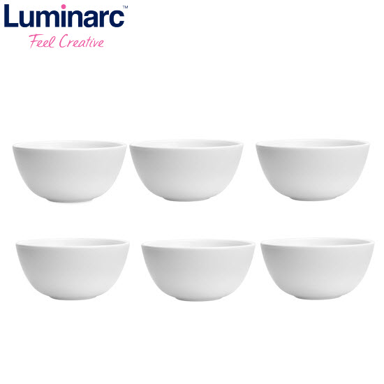 Bộ 6 Chén Thủy Tinh Luminarc Diwalli 9cm D7409
