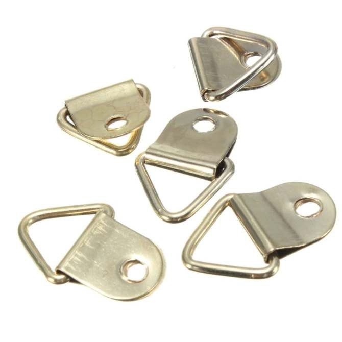 Móc treo tranh ảnh bền đẹp 1 lỗ combo 2 cái trang trí decor