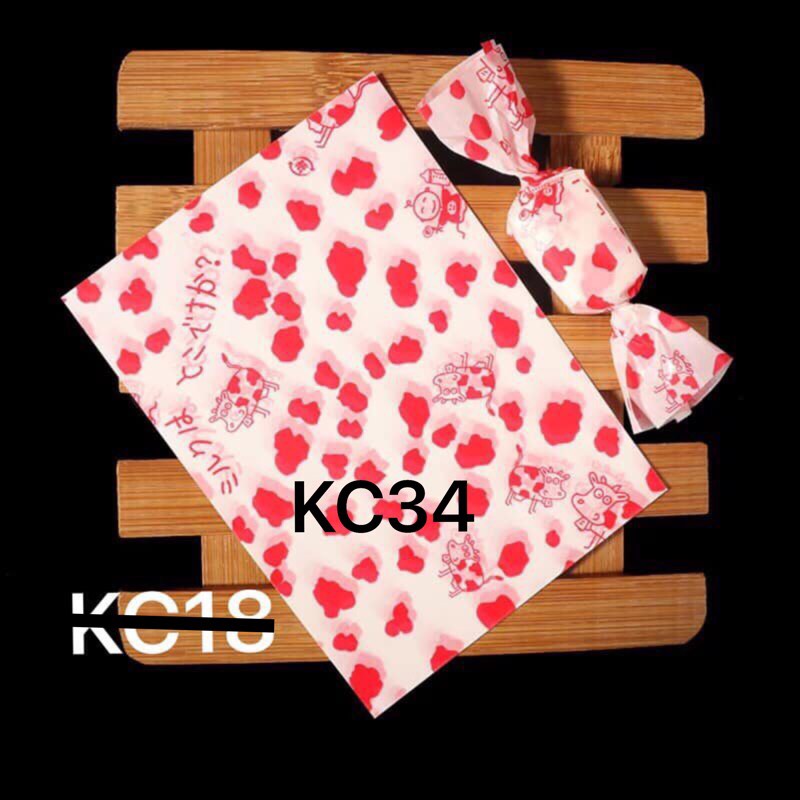100 tờ giấy gói kẹo/socola kc35