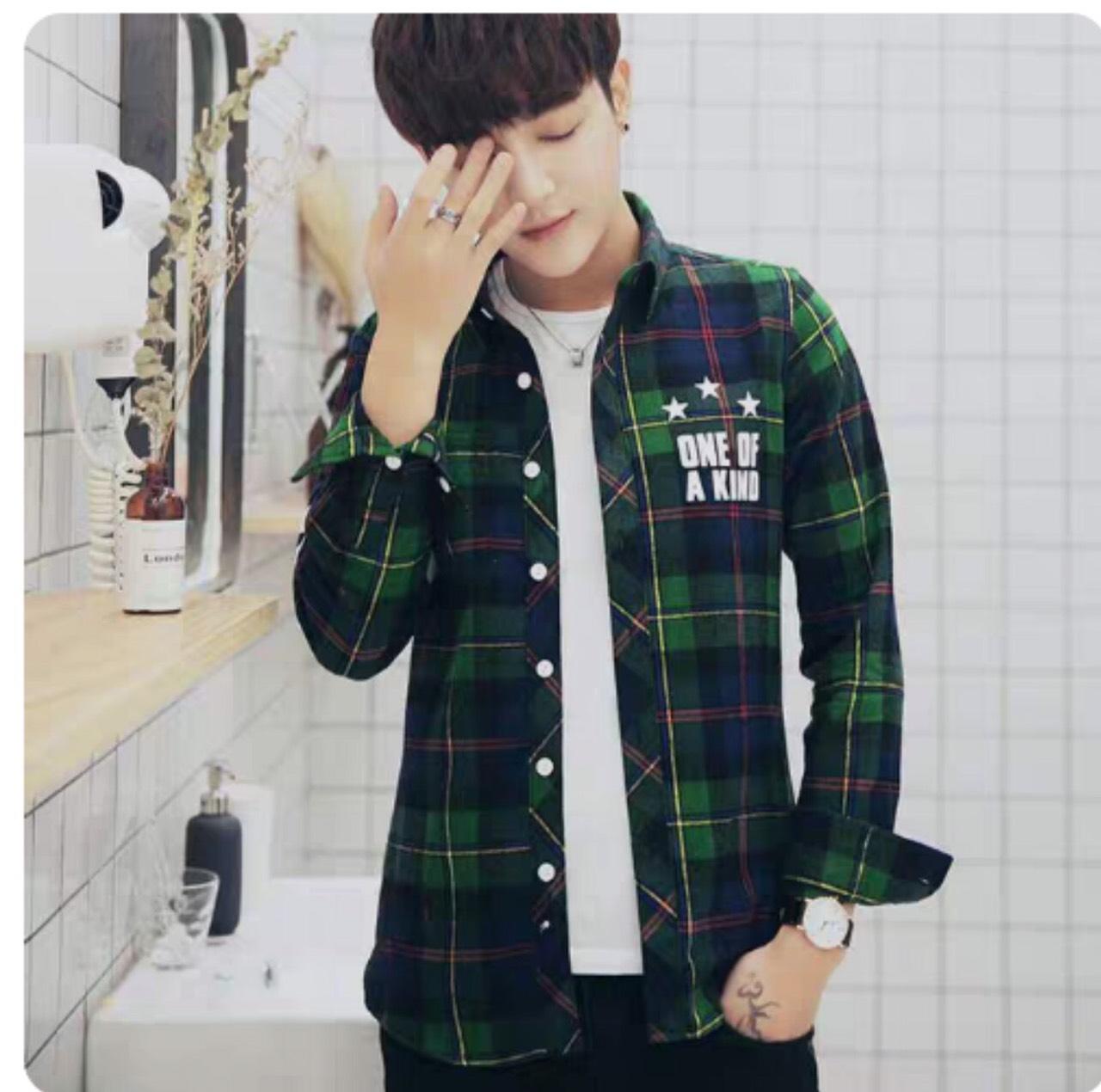 ÁO KHOÁC SƠ MI NAM NỮ VIỀN SỌC CA RÔ MẪU MỚI NHẤT 2020