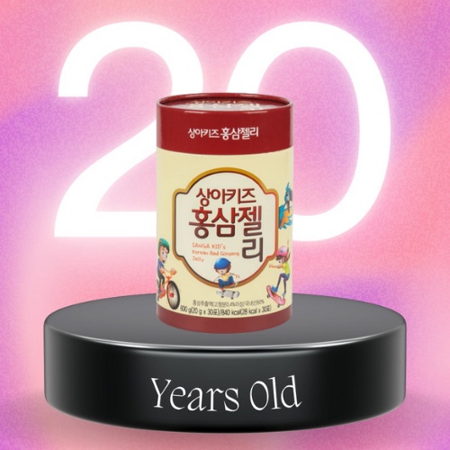 Thạch Hồng Sâm Baby Sanga Kid s Korean Red Ginseng Jelly - 30 Gói