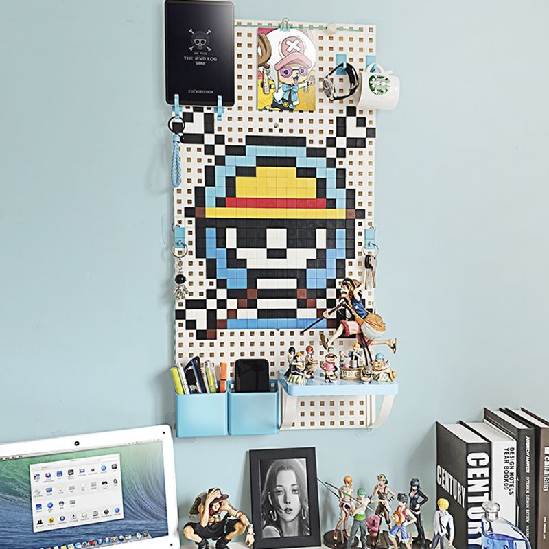 Bảng pegboard treo tường đa năng họa tiết Luffy