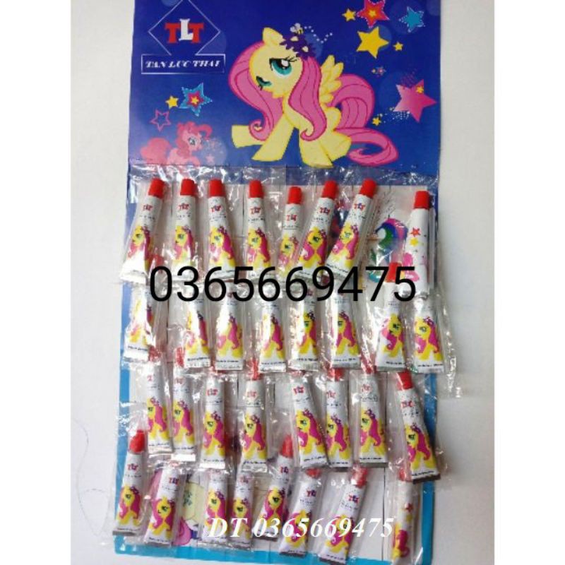 Keo thổi bong bóng set 32 chai