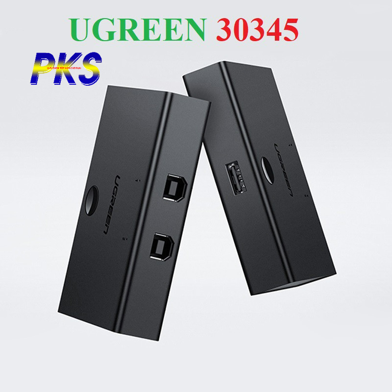 Bộ chia máy in dùng cho 2 máy tính vào 1 máy in Ugreen 30345 cao cấp