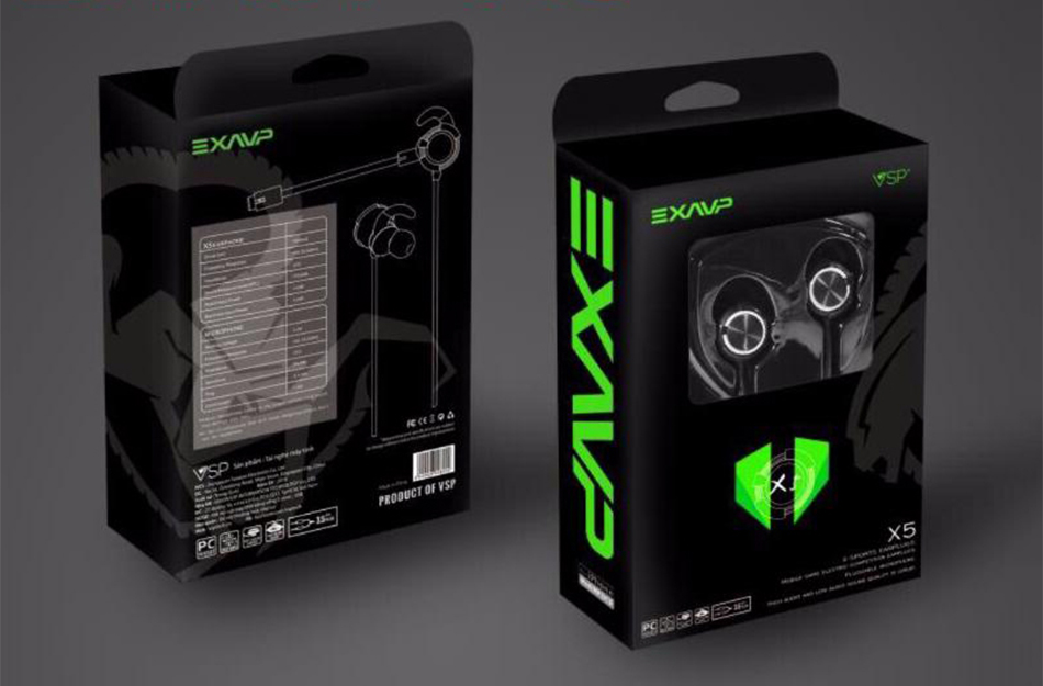 Tai nghe nhét tai chuyên game exavp x5