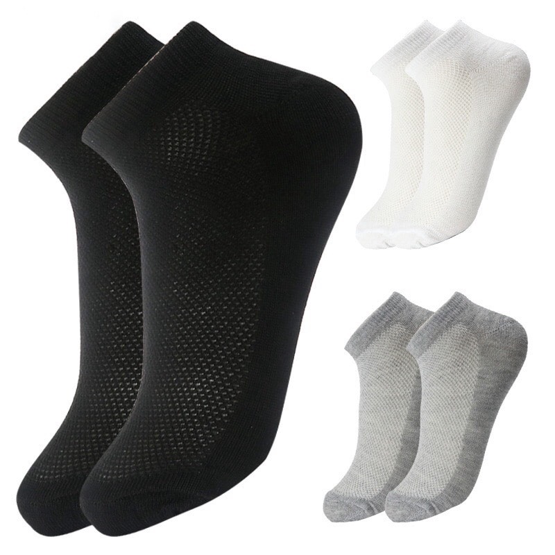 COMBO 10 Đôi Tất Nam Cổ Ngắn chống hôi chân