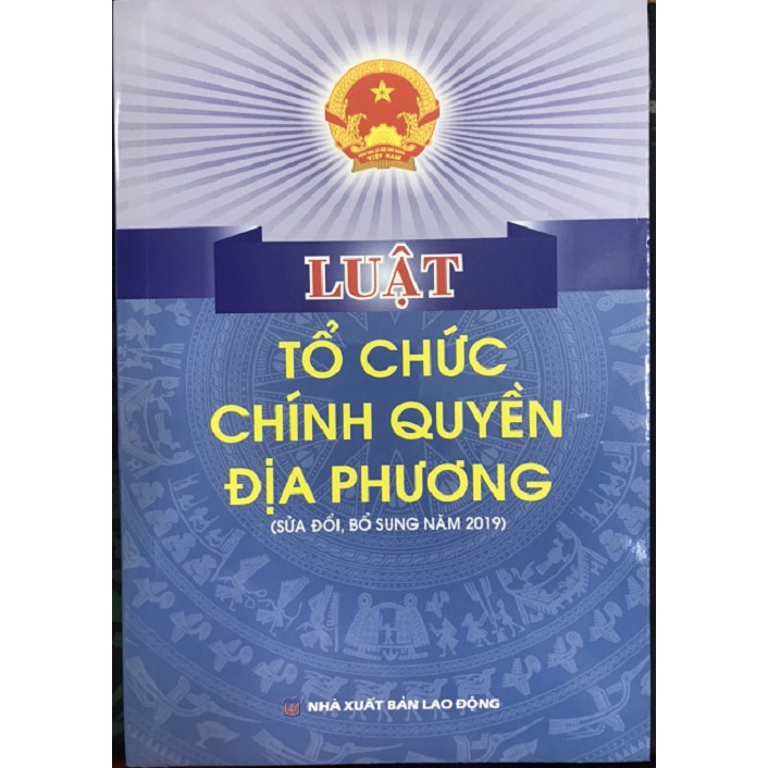 Sách - Luật tổ chức chính quyền địa phương