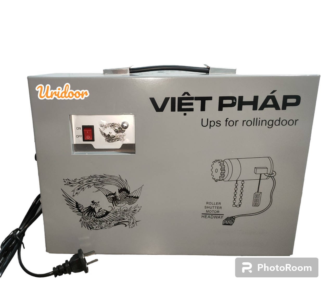 Bình tích điện việt pháp 950w - bình lưu điện cho động cơ cửa cuốn, cổng tự động