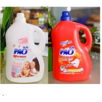 Nước giặt xả đậm đặc pao win wash 3000ml thái lan