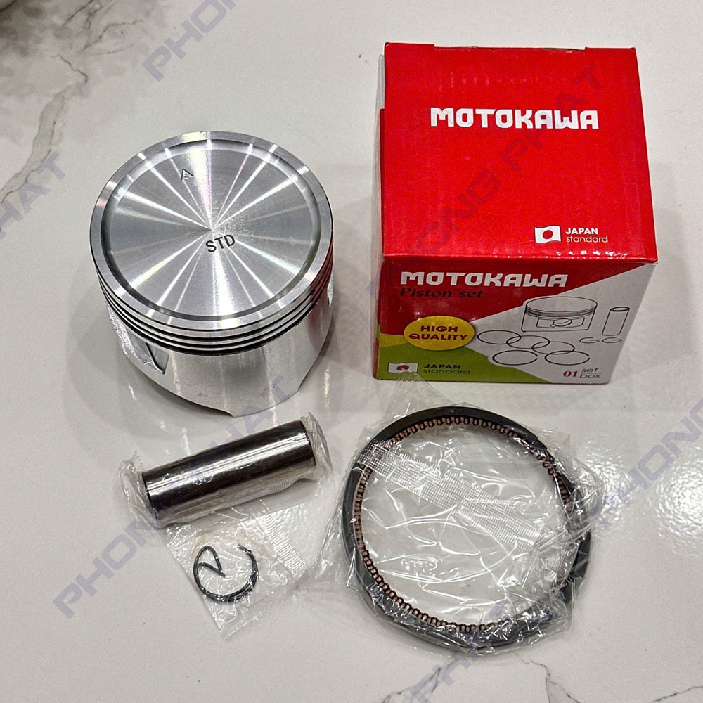 [13HP – Piston 88mm - Standa] Bộ Pít Tông (Piston), Bộ Bạc, Ắc, Phe Đầy Đủ Dùng Cho Động Cơ Nổ/ Máy Xăng 13HP (88mm) 188F/GX390