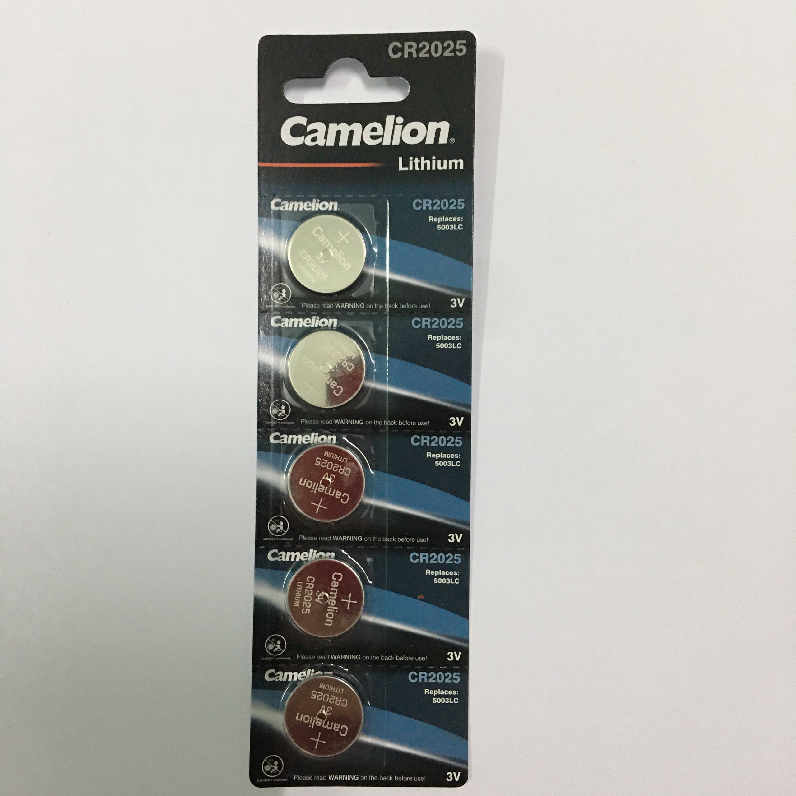 Pin CR2025 Camelion Lithium 3V Chính Hãng Vỉ 5 Viên