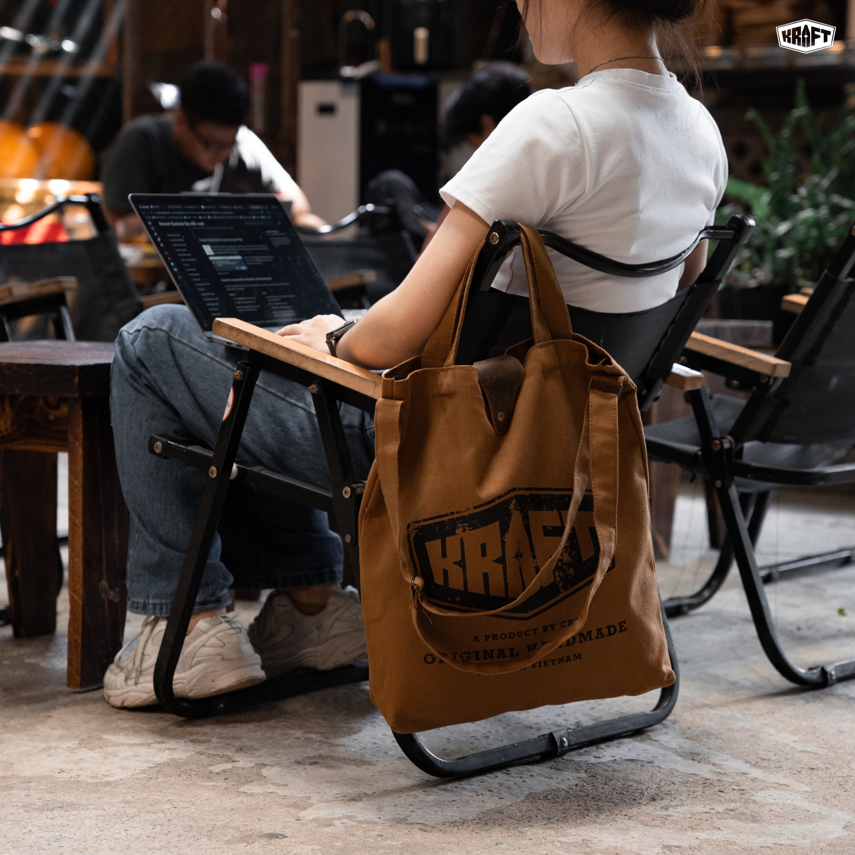 Tote Kraft - V2 - Túi Tote Vải Bố - Chất - Rẻ