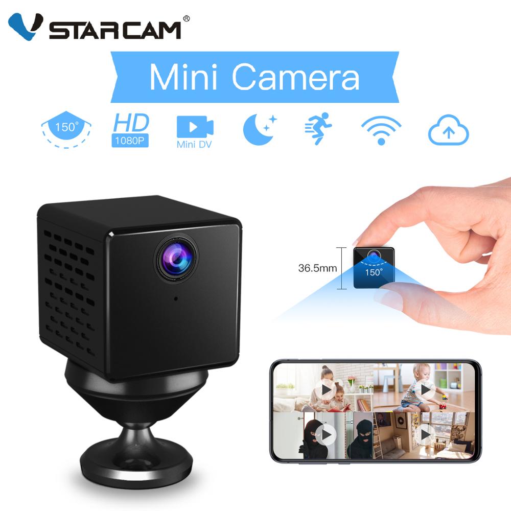 Camera mini IP Vstarcam CB73 2 trong 1 Camera giám sát và Camera hành trình Ô tô 2.0M Full HD 1080P WiFi Siêu nhỏ gọn, Hồng ngoại ban đêm