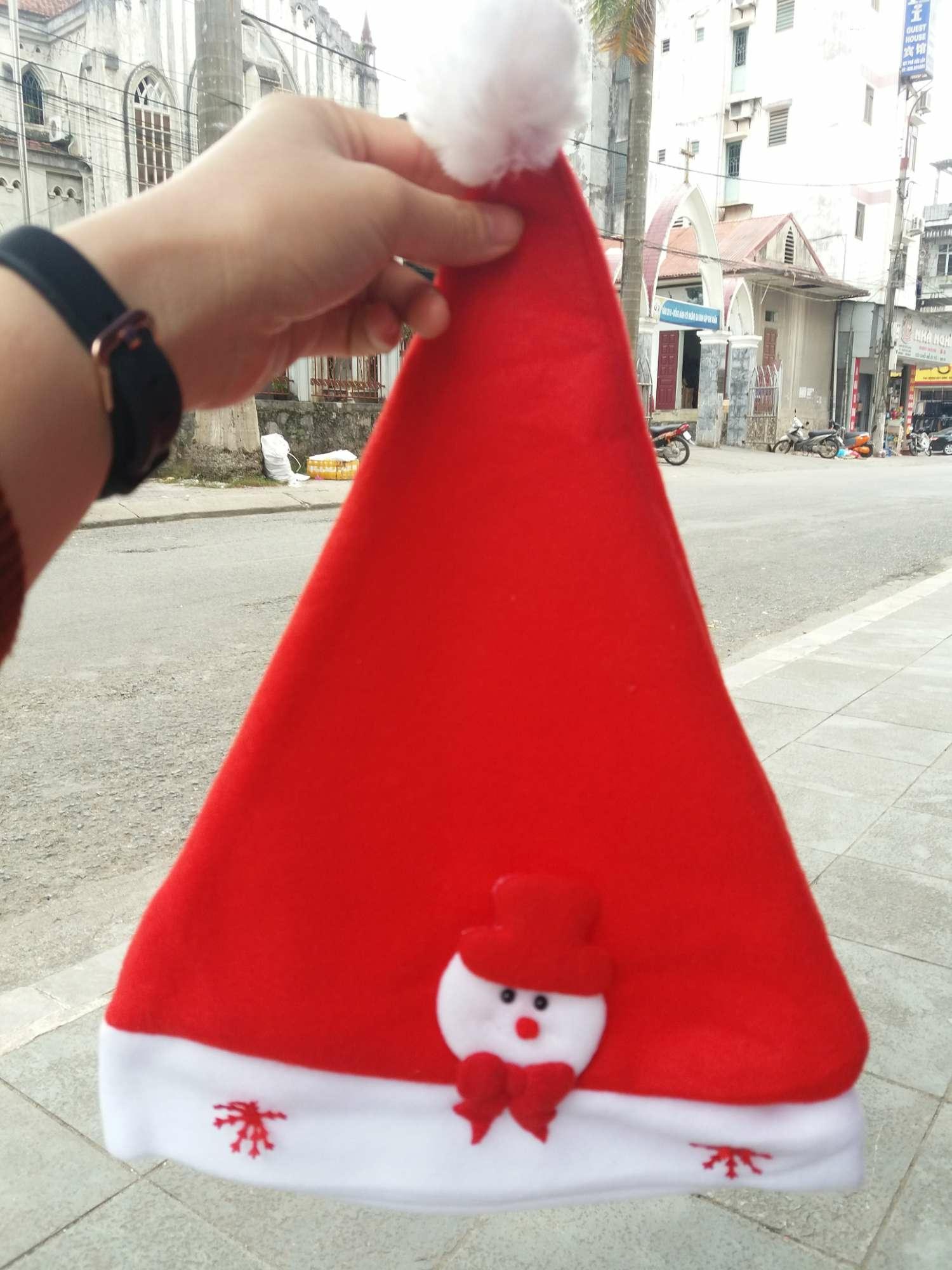Mũ noel người lớn hình người tuyết