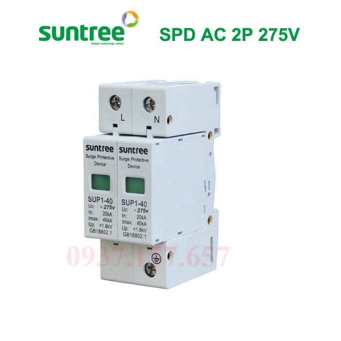 Chống sét lan truyền ac suntree 2p 275v