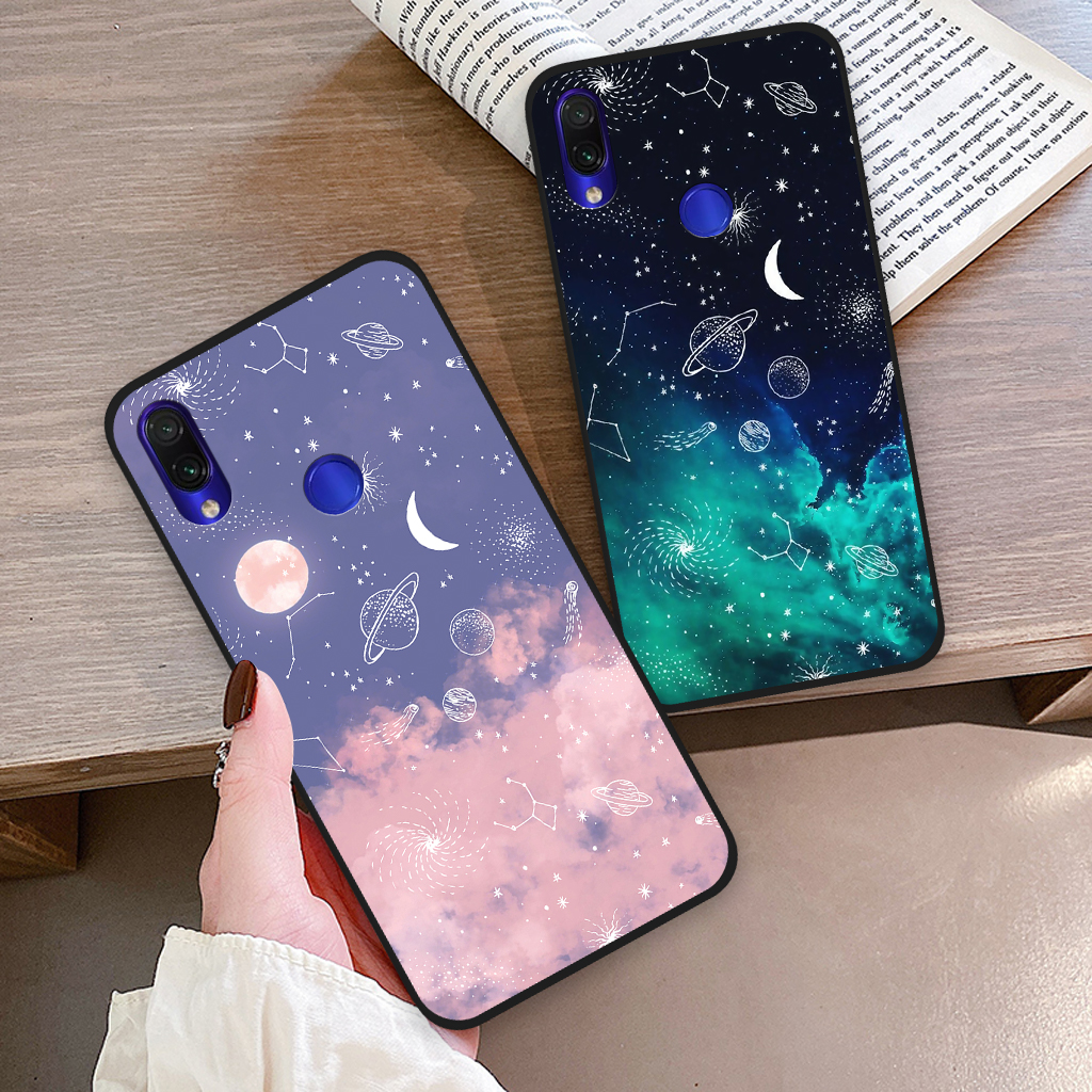 Ốp lưng Xiaomi Redmi Note 7 / Redmi 7, ốp điện thoại xiaomi hoạ tiết vũ trụ, ốp lưng nhựa dẻo