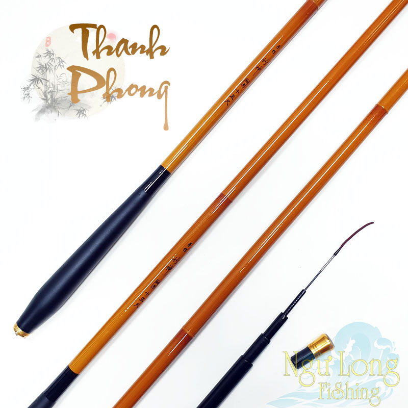Cần câu tay Thanh Phong 3H - cần câu đơn, cần câu đài, cần câu tay carbon đủ size chất lượng