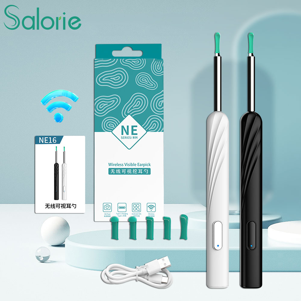 Bộ Dụng Cụ Lấy Ráy Tai Thông Minh Có camera Cho iphone ipad android