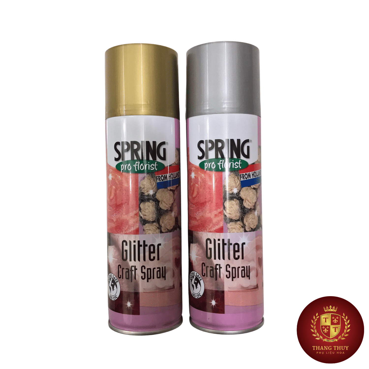 Sơn Xịt Màu Hoa Nhũ Đồng vs Bạc