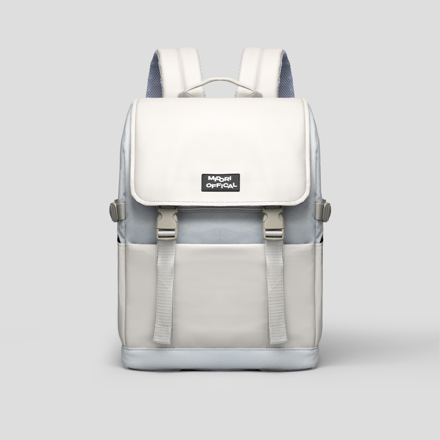 Balo Phối Da APOLO Đi Học Nam Nữ Đựng Laptop Thời Trang Unisex Chống Nước Local Brand Midori