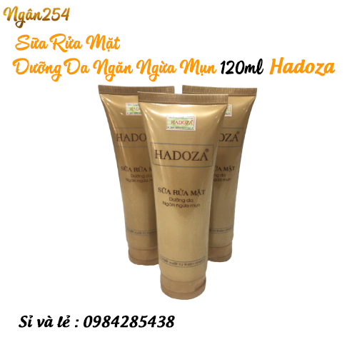Sữa rửa mặt dưỡng da ngăn ngừa mụn 120ml hadoza