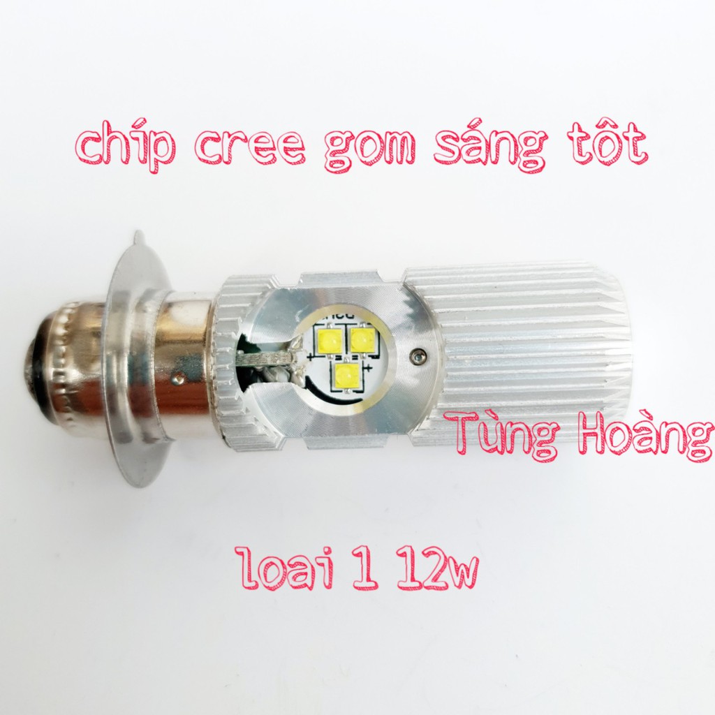Đèn pha led shilan M5 chíp cree độ sáng cao, gom sáng tốt