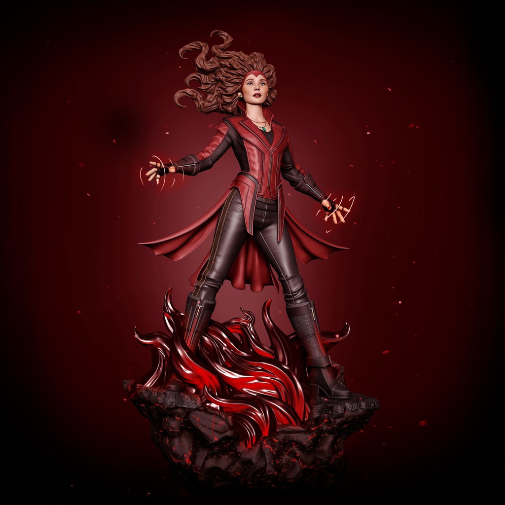 File in 3D Scarlet Witch  Lazadavn
