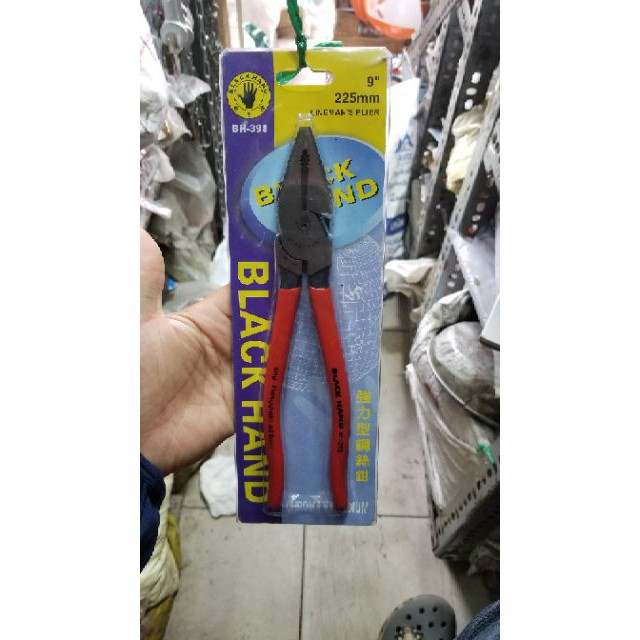 Kìm điện black hand 225mm bh-398
