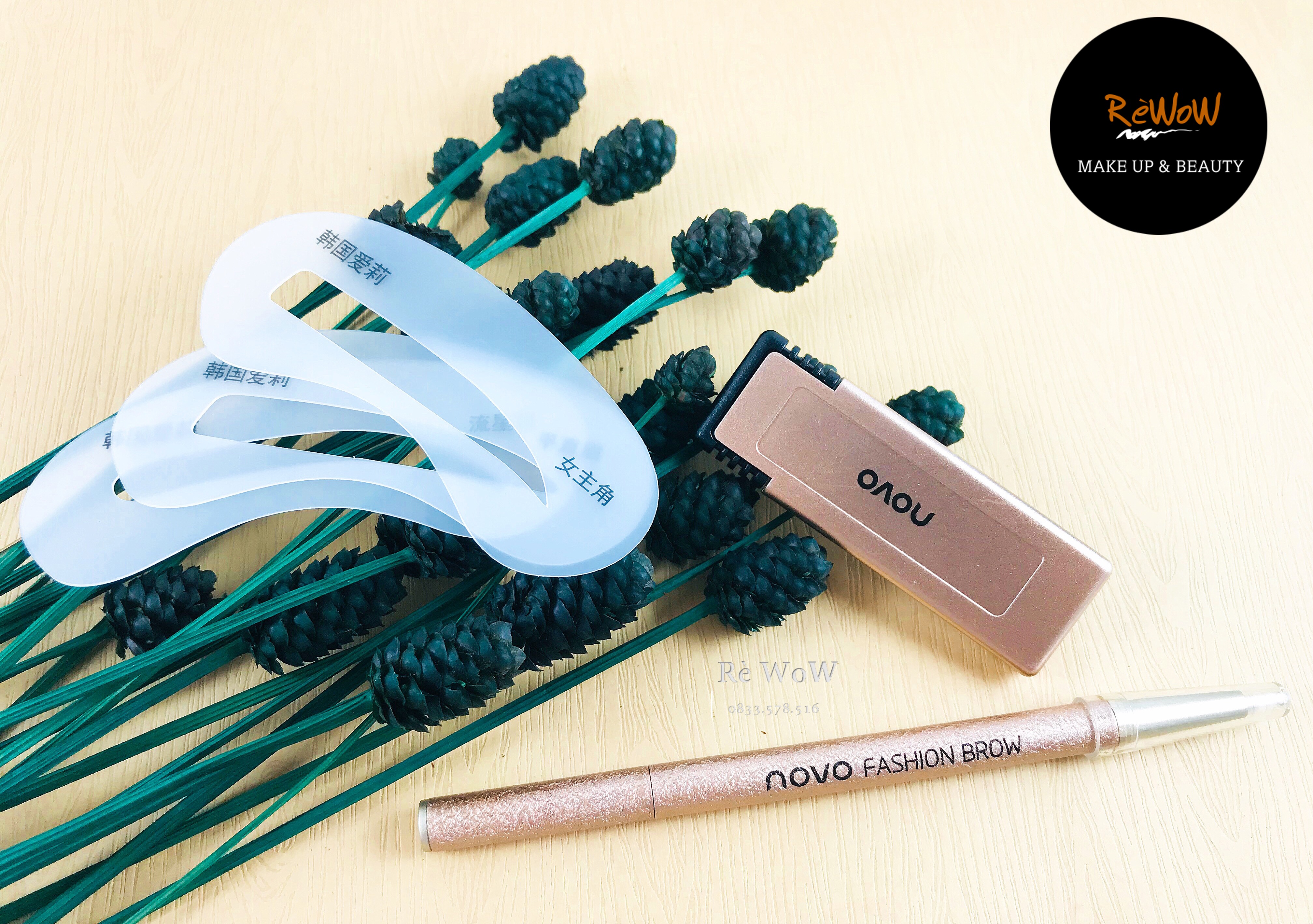 Bộ chì kẻ mày novo fashion brow