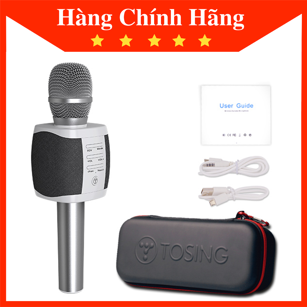 Mic Karaoke Kèm Loa Bluetooth Tosing XR 027 ✔️ĐẸP✔️HAY✔️GIÁ RẺ