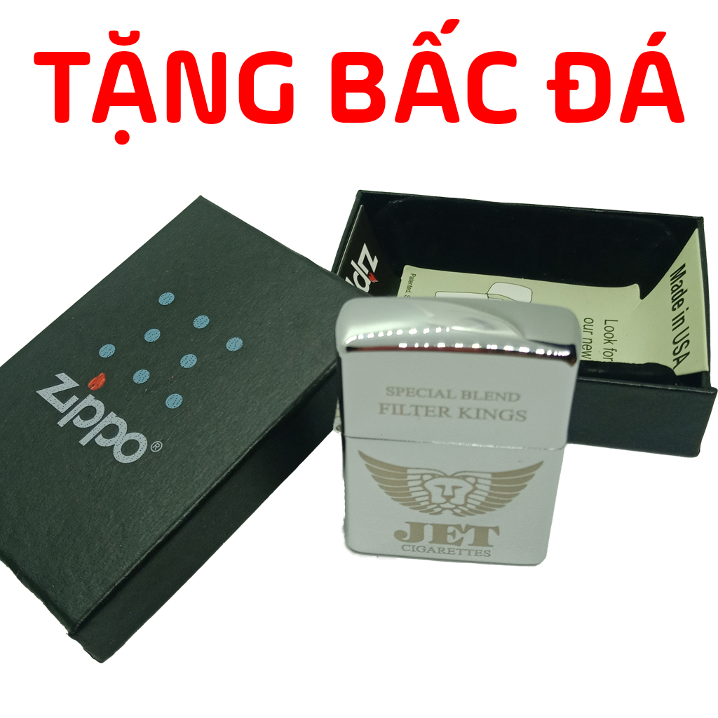 Bật Lửa Zippo Bạc Jet Flame Insert c-15