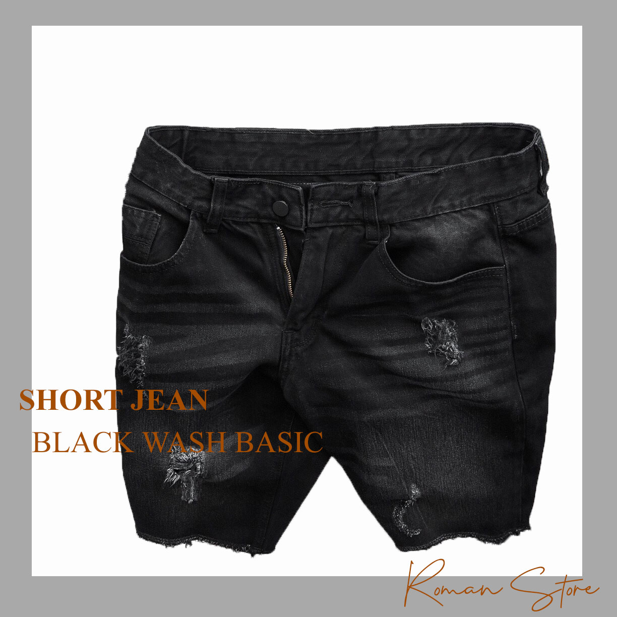 Quần Short Jean Tua lai Gam màu mới độc lạ