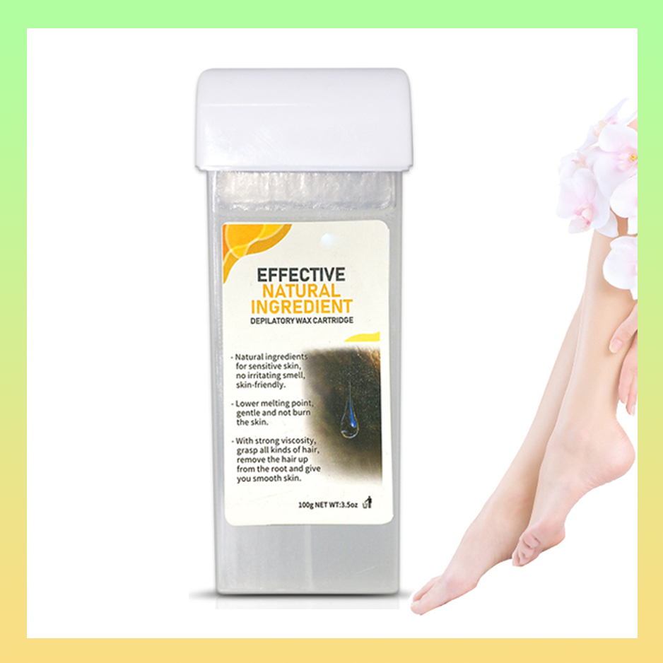 Tuýp Gel Wax Lông Nóng Cầm Tay Pha Lê Chuyên Dùng Wax Tẩy Lông tay, Lông chân - 100ml - Wax lông tại nhà đơn giản, dễ dàng, an toàn