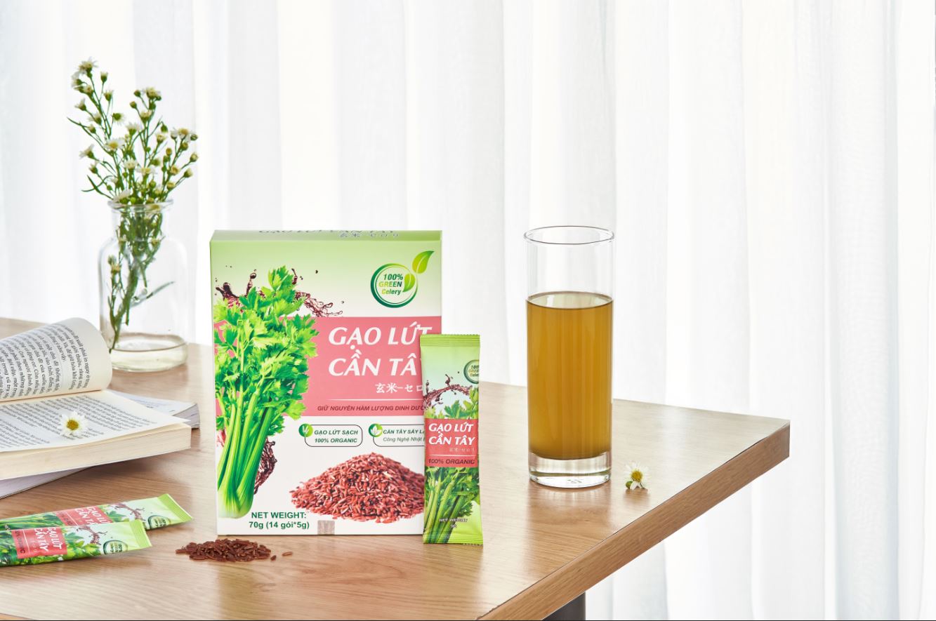 [HCM]CẦN TÂY GẠO LỨT - Giảm cân giữ dáng đẹp da cân bằng nội tiết tố