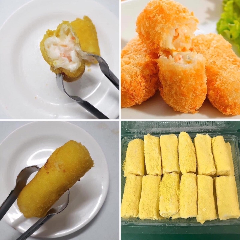 Chả giò hải sản mayo