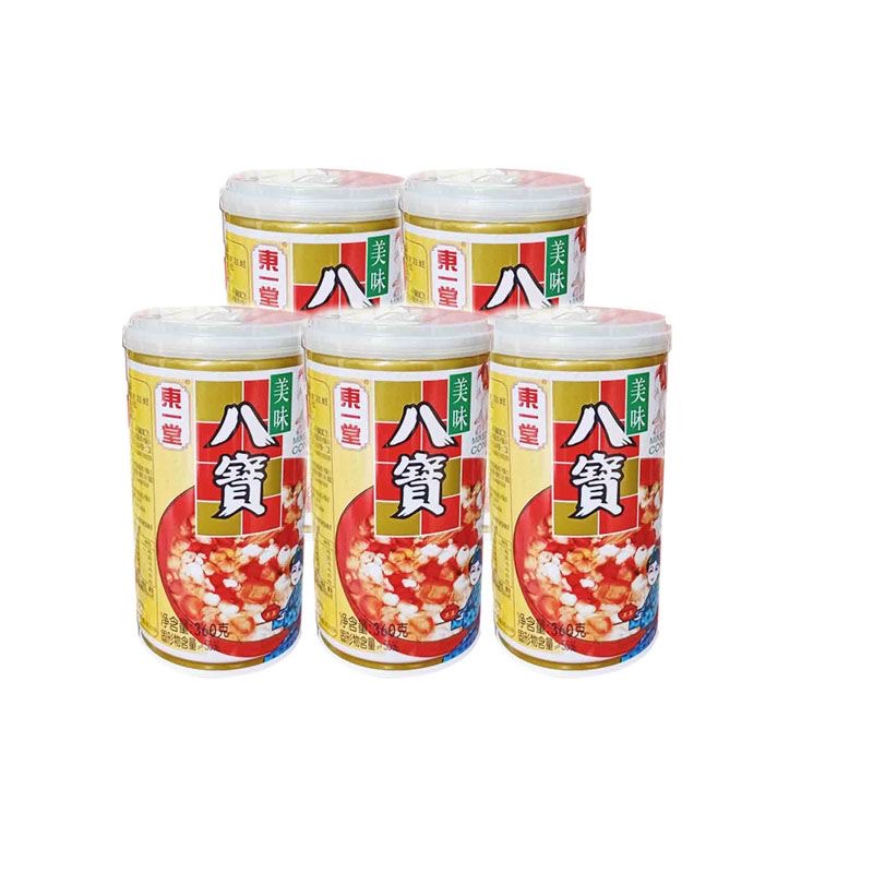Cháo bát bảo ăn liền lon 360g, cháo ăn liền trung quốc ngon