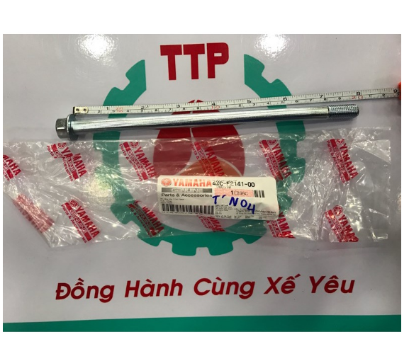 Cốt bánh trước nouvo 4 , 5 , 6 zin yamaha / trục bánh trước nouvo lx