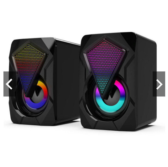 Loa vi tính mini Loyfun I80 có led 7 màu