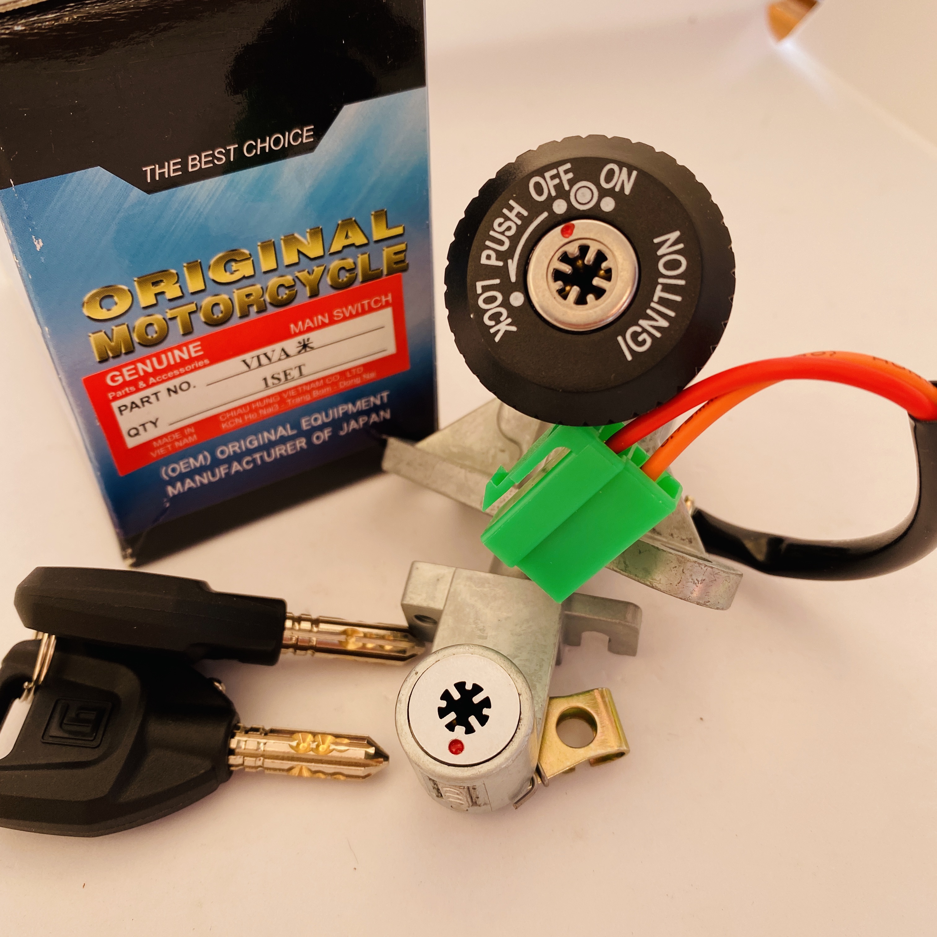 Ổ Khóa 8 Cạnh Chống Trộm Suzuki Viva