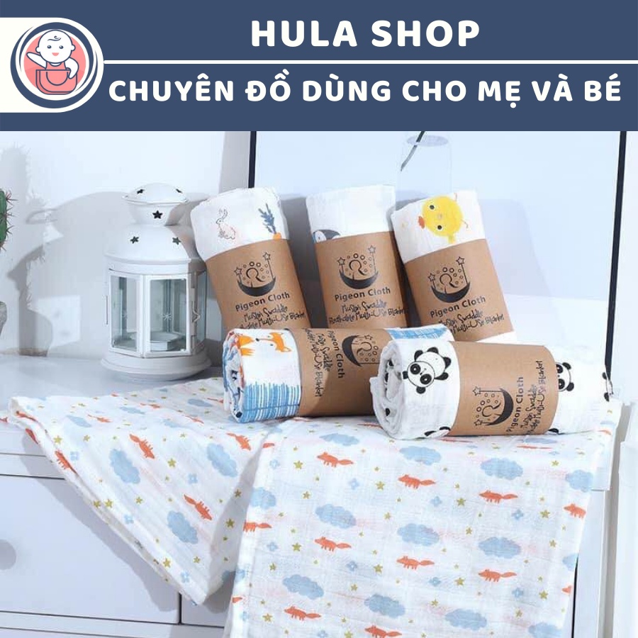 Khăn xô Muslin Swaddle 100% organic cotton 1m2x1m1
