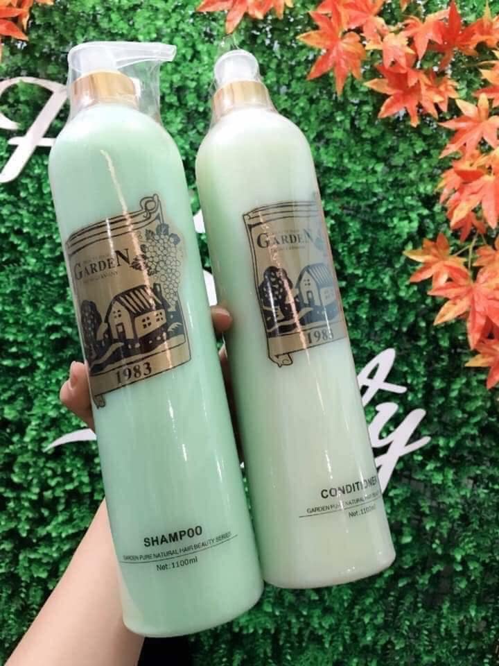Combo cặp dầu gội Garden 1100ml