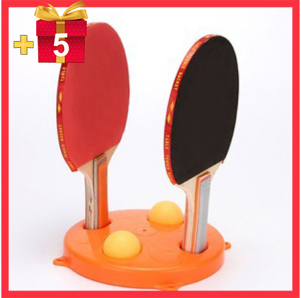 [HCM]Bộ bóng bàn 2 vợt gỗ giúp luyện kỹ năng phản xạ tập khả năng phản xạ luyện mắt cho bé chơi trong nhà hoặc ngoài trời