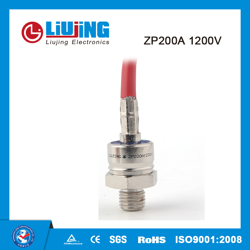 Zp200a 1600v đi ốt bán dẫn diode dạng vít ốc 200a 1600v