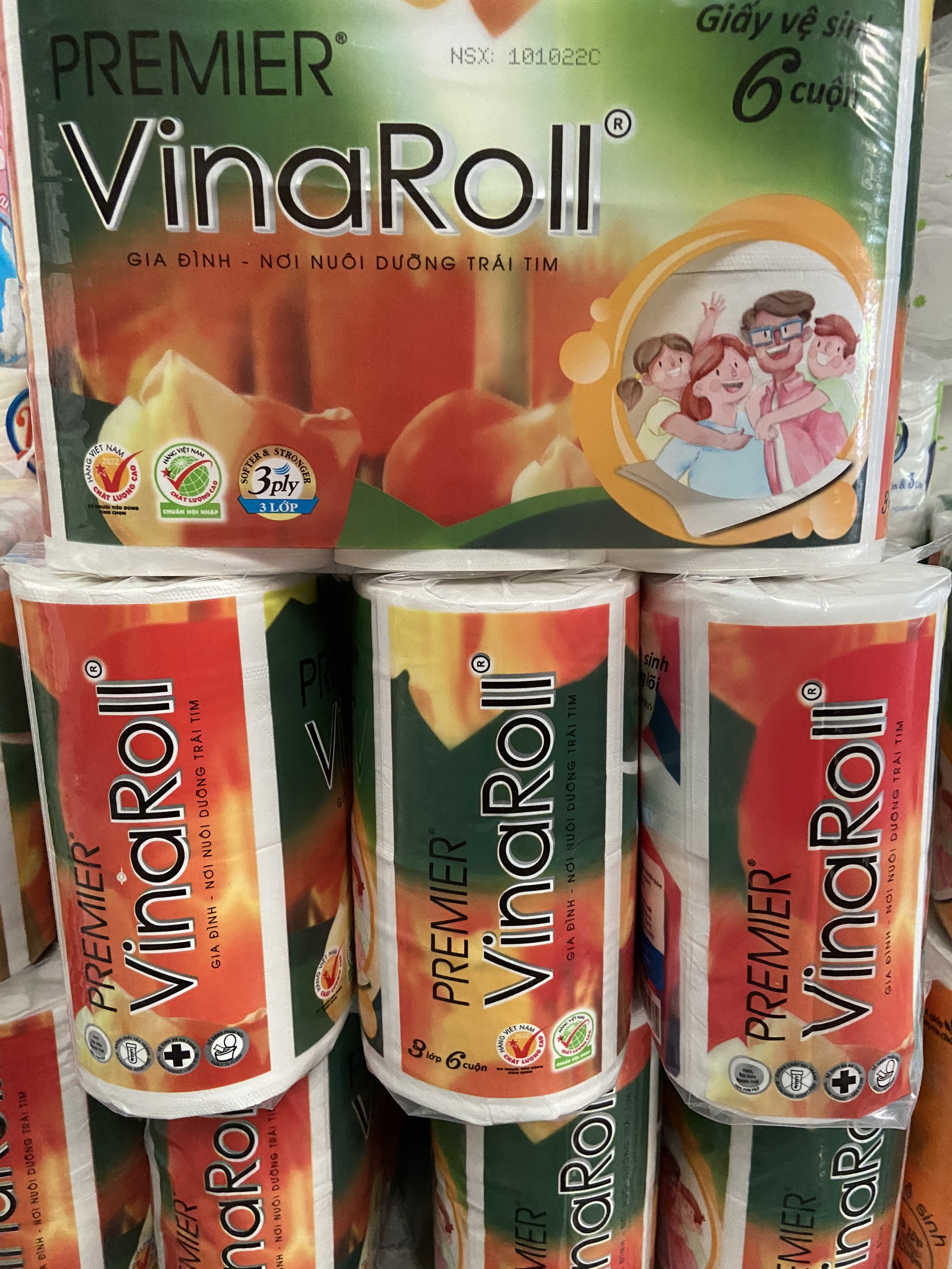 Giấy vệ sinh cao cấp vinaroll