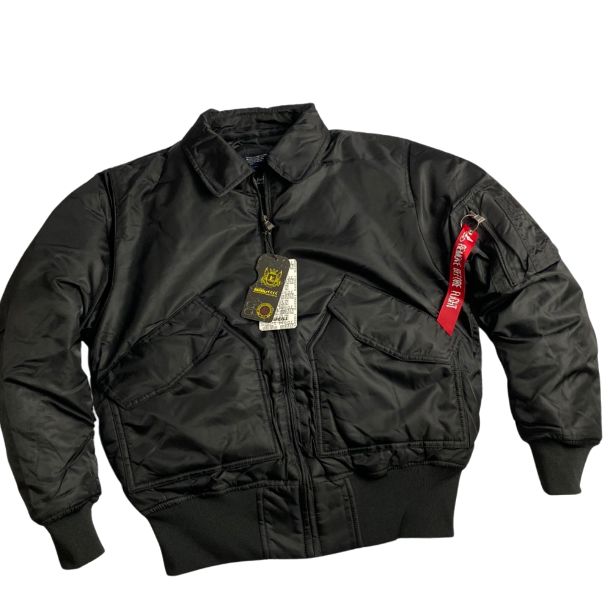 Áo  khoác Pilot CWU cổ bẻ - túi nổi