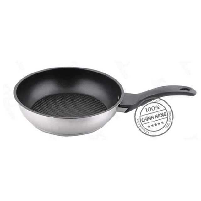 Chảo chống dính-chảo bếp từ inox five-star - 3 đáy cho bếp từ