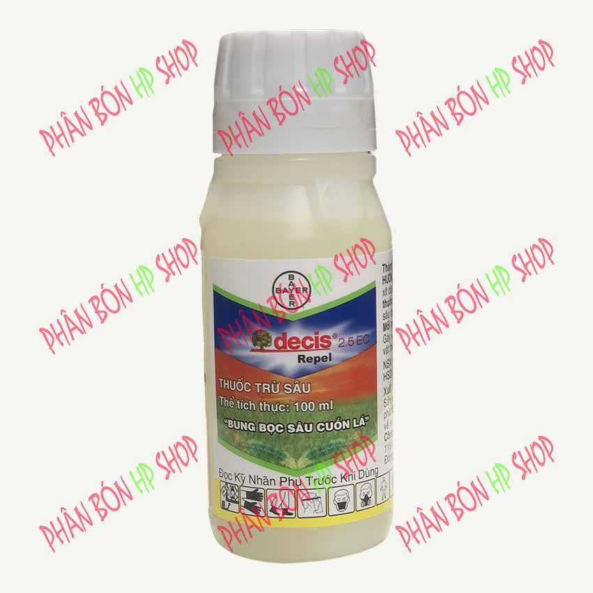 Thuốc Trừ Sâu DECIS Repel 2.5EC (100ml) Bung Bọc Sâu Cuốn Lá.