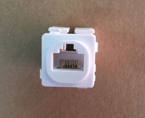 Nhân mạng, nhân thoại, ổ cắm mạng âm tường RJ45 hãng Sino lỗ tròn S18