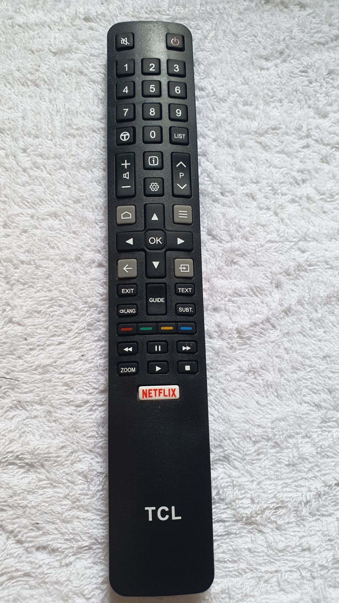 Remote điều khiển tivi tcl dòng crt lcd led